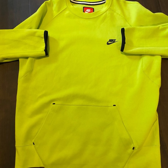 Nike Neon Sweatshirt (Highlighter Yellow) - Picture 9 of 12